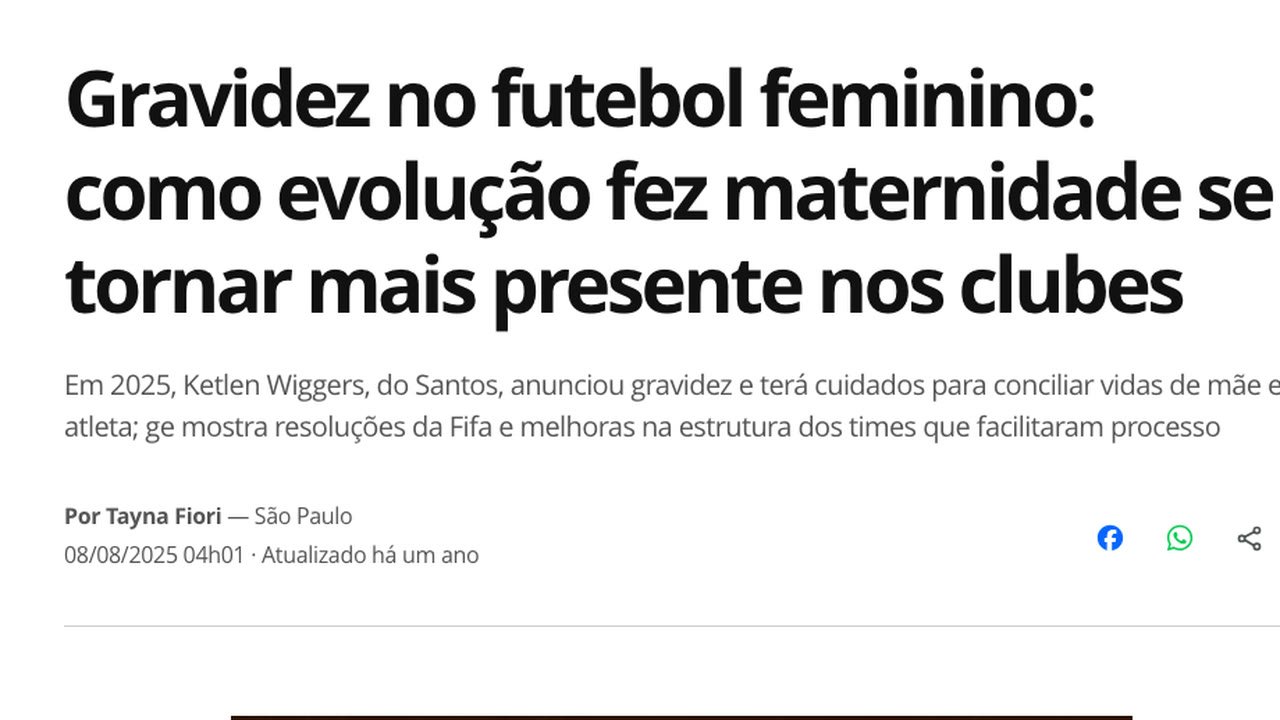 Print da matéria em ge